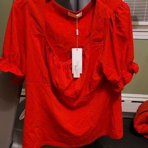 Short sleeve blouse